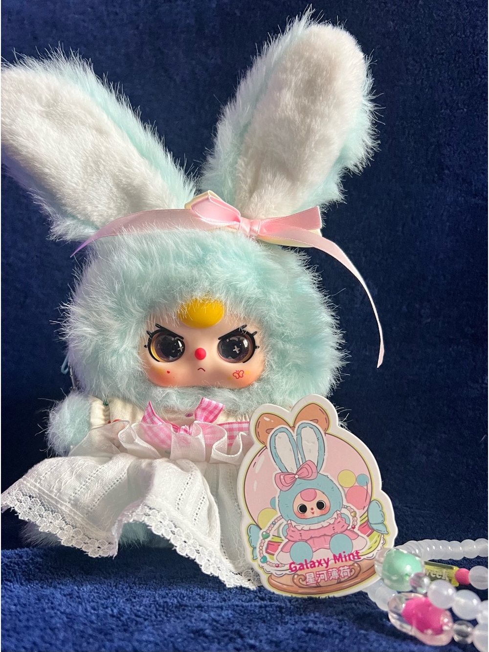 Baby three mini rabbit bag